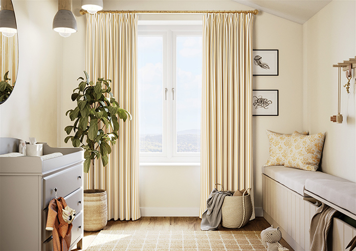 The British Stripe Co. Mary, Notting Hill No.1 - Made to Measure Curtains - Image 3